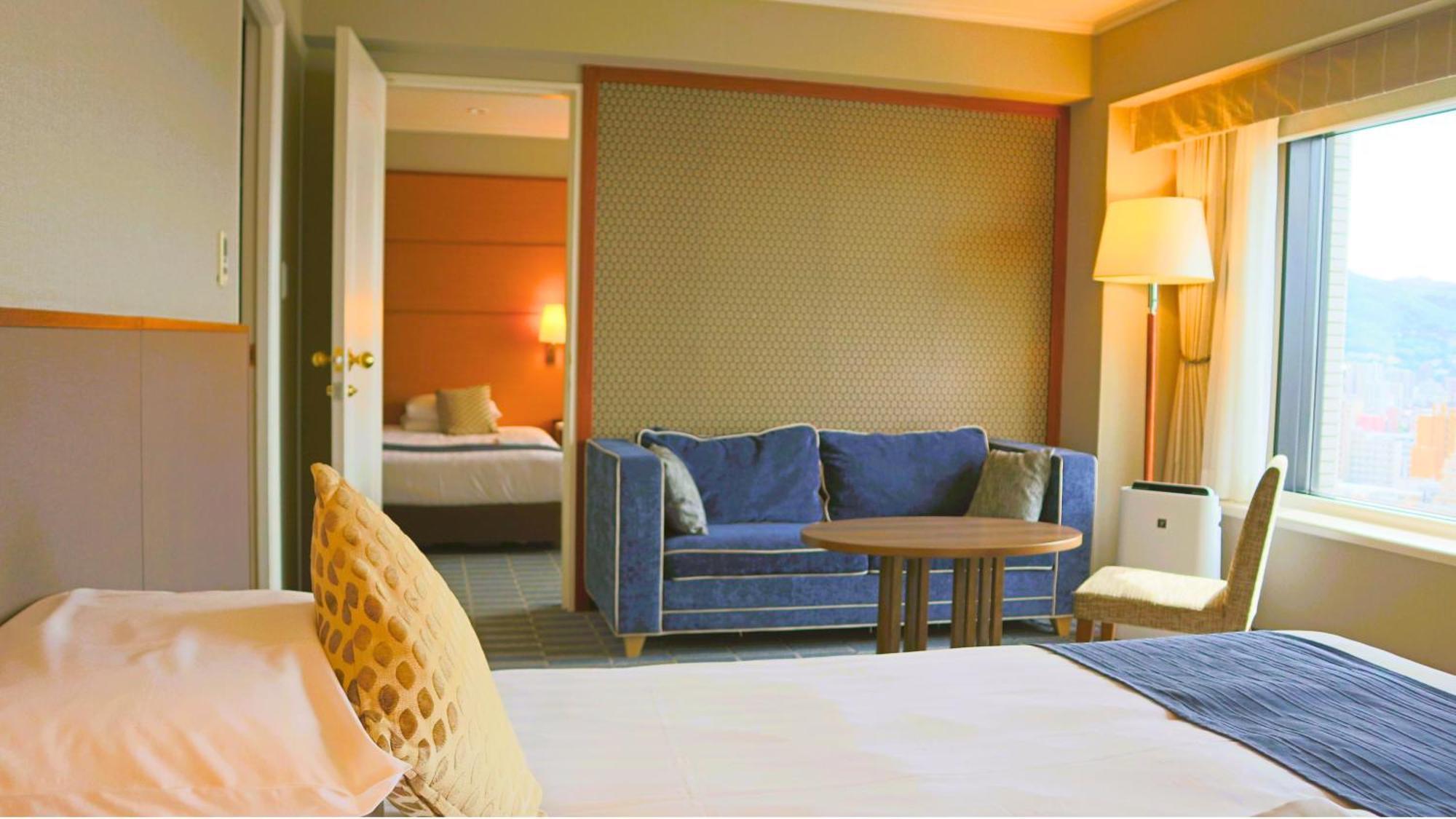 Premier Hotel Nakajima Park Sapporo Zewnętrze zdjęcie A suite at the hotel