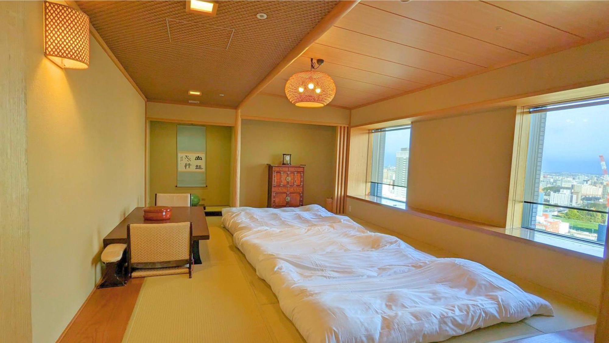 Premier Hotel Nakajima Park Sapporo Zewnętrze zdjęcie A futon room